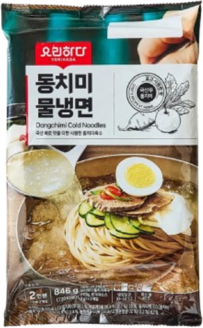 요리하다 동치미물냉면, 1개, 846g