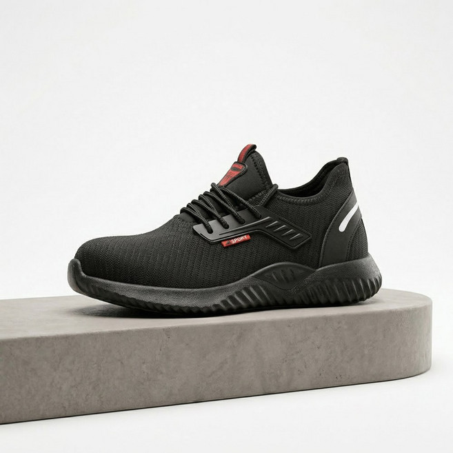 초경량 안전화 발편한 통풍 메쉬 여름용 미끄럼방지 가벼운 작업화