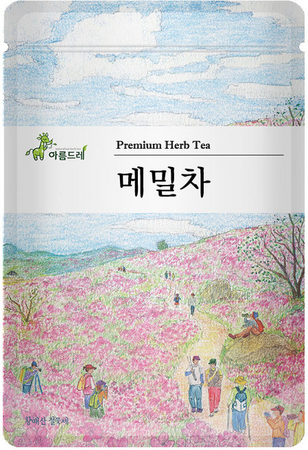 아름드레 허브차 삼각티백 100티백 34종, 메밀차, 1.1g, 100개입, 1개, 1.1g