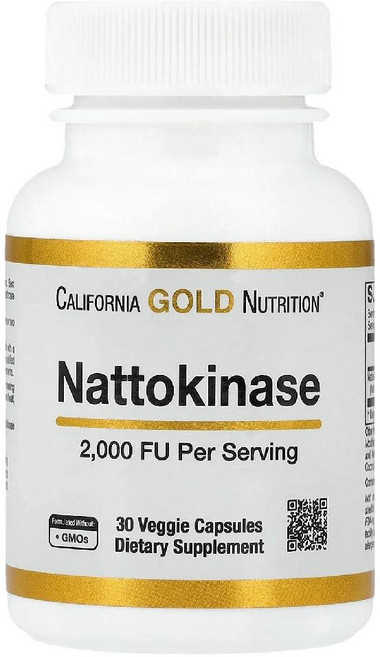 CGN 나토키나아제 단백질 분해 효소 2000FU 낫토키나제 캡슐 30정