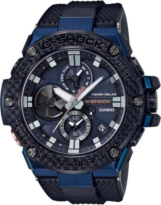 CASIO G-SHOCK 카시오 지샥 GST-B100XB-2AJF [G-STEEL (G 스틸) 블루투스 탑재 터프니스 크로노그래프]