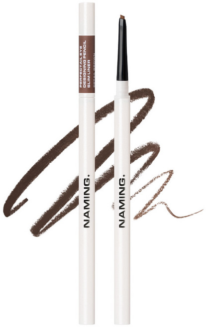네이밍 퍼펙테일 아이 디자이닝 펜슬 슬림라이너, 1개, 디테일브라운