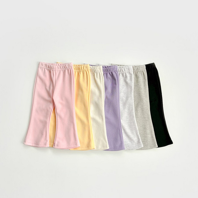 롱롱 부츠컷 팬츠 키즈 주니어 여아 유아동 가을 나팔 바지 등원룩