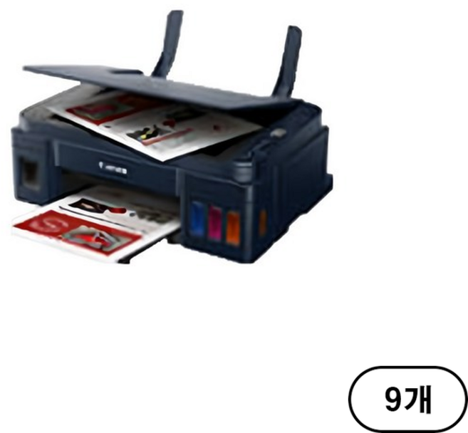 캐논 무한 무선 잉크젯 복합기 G3910, G3910 × 9
