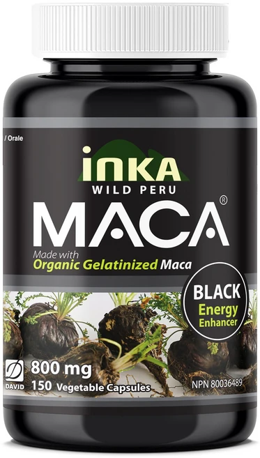 잉카마카 유기농 페루 블랙마카 800mg 150식물성캡슐 남성호르몬 남성활력제 캐나다 직구, 150캡슐, 1개, 150정 - 쿠팡