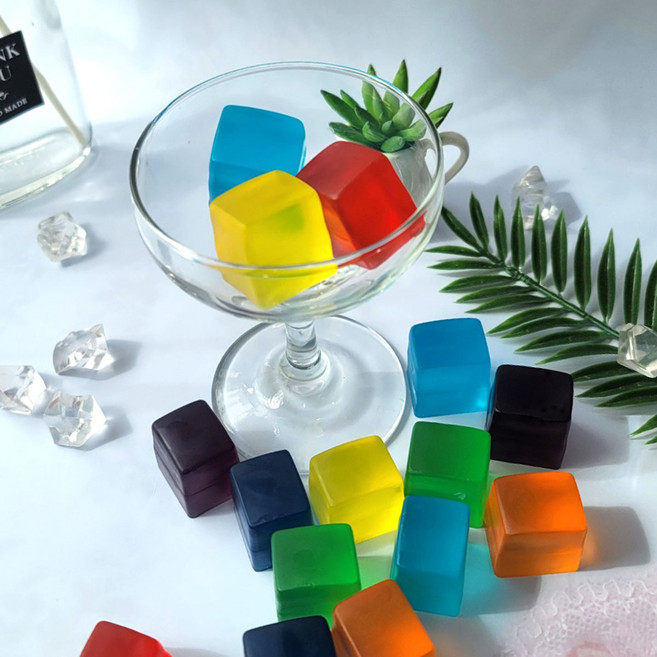 모스큐브 체험용 낱알, 노랑, 1개