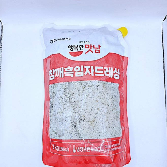 아워홈 행복한 맛남 참깨 흑임자 드레싱 2kg, 1개