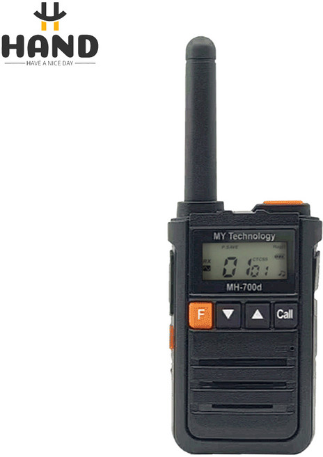 MY테크놀로지 MH700D MH-700D 병원 미용실 호텔 경호 식당 건물관리 마트용 등 소형 디지털 생활용 무전기 세트, [핸드] MH-700D, 1세트