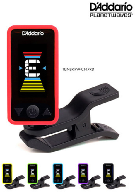 다다리오 이클립스 기타 튜닝기 - 베스트셀러 튜너 BEST SELLER ECLIPSE TUNER 조율기, 블루 BLUE, 1개