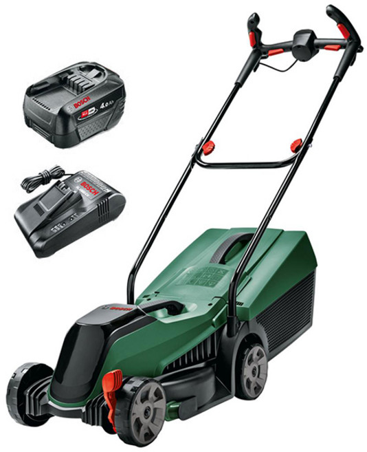 보쉬 무선잔디깎이 CityMower18 18V 4.0Ah 배터리포함, 1개