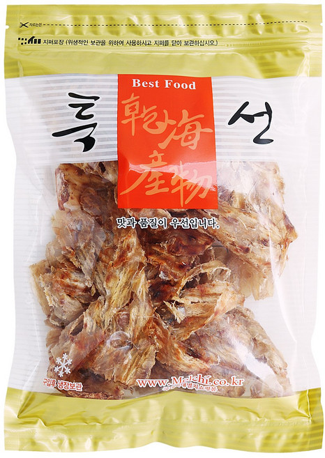 [특선건어물] 쥐포구이채 쥐포채 구운쥐포채 마른안주 쥐치포, 1개, 250g