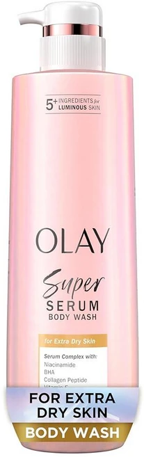 Olay 슈퍼 세럼 바디 워시 547mL, 1개 - 쿠팡