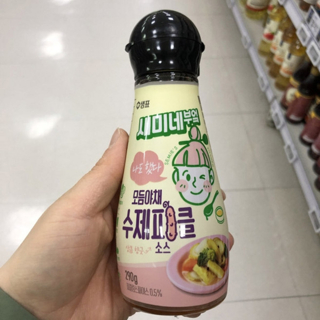 새미네부엌 모듬야채 수제피클 소스, 290g, 1개