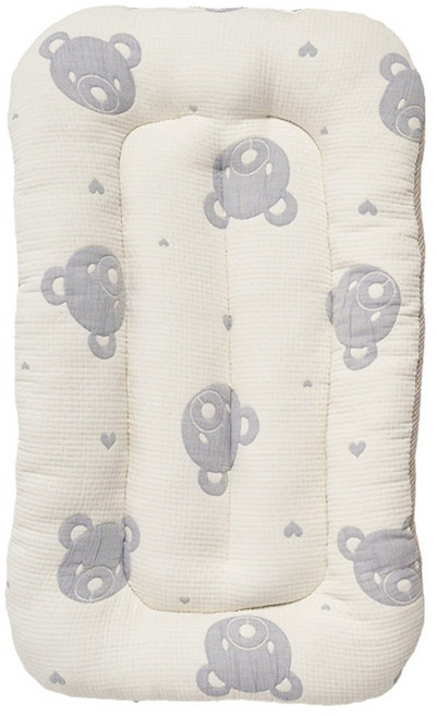 [시원한 산책 쿨 냉감 개모차 방석] 코코리에또 펫 강아지 유모차 쿠션 가드, 시트 단품, 06_빅베어 그레이, 1개