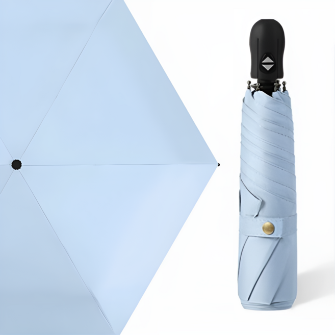 SIAVO 초경량 튼튼한 3단 자동 자외선차단 암막 우양산