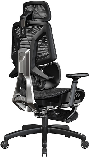 Xpanse人體工學辦公椅 透氣網布 多功能調節, X999Pro 極夜黑 坐墊椅背多檔調節