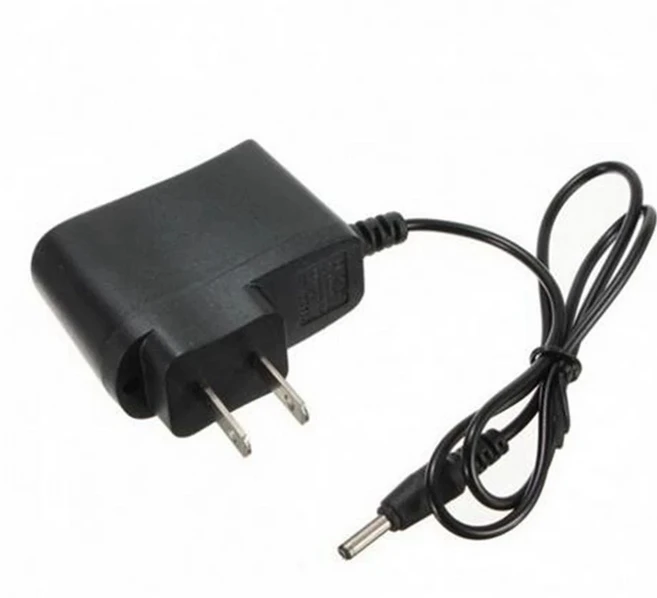 미국/EU 스마트 충전기 3.7V 3.5mm 손전등 전원 DC 4.2V 500mA 어댑터 18650 리튬 배터리 AC100-250V, 02 US
