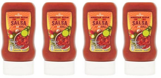 Morrisons 모리슨 멕시칸 청키 살사 소스, 4개, 270g