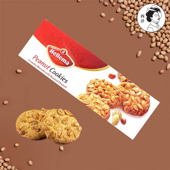 헬레마 땅콩 쿠키 150g, 3개