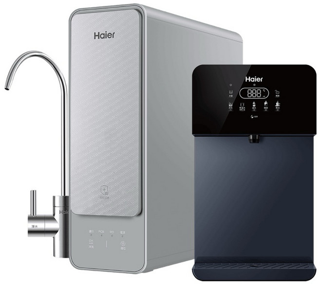 Haier海爾 壁掛UV瞬熱飲水機(黑) RO600G淨水器