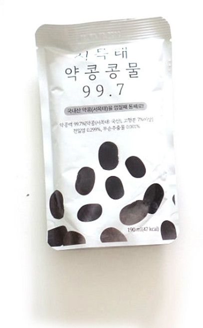[TV속 그제품] 서울대 밥스누 서목태 약콩 콩물 99.7 동상이몽 김지영 국내산 약콩두유 김성령 검은콩두유 콩국수 명절선물, 190ml, 10개