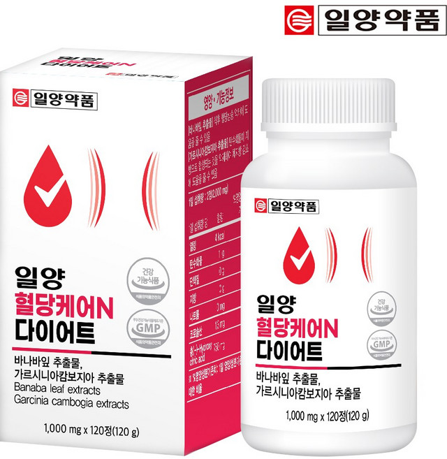 일양약품 혈당케어 N 다이어트, 120정, 1개