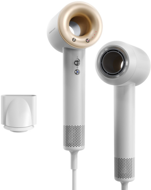 66억 플라즈마 초고속 무엽 드라이어 BLDC 무소음 헤어드라이기 풍량 초강력, 화이트, CM-936