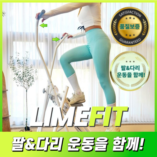 라임핏 천국의계단 일립티컬 스텝퍼 홈트레이닝 유산소 헬스 가정용, 1개