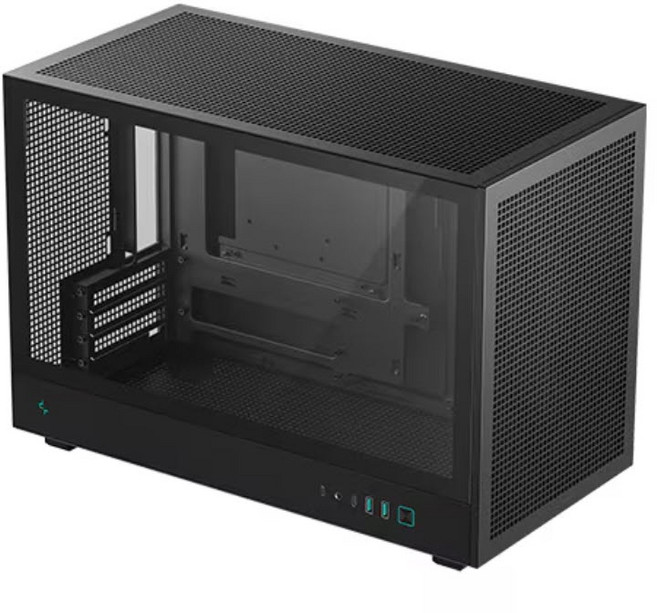 딥쿨 DEEPCOOL CH260 컴퓨터 PC 케이스 (블랙), 1개