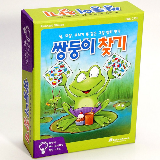 (다 함께 두뇌 트레이닝 게임) 쌍둥이 찾기 Catch the Match, 1개