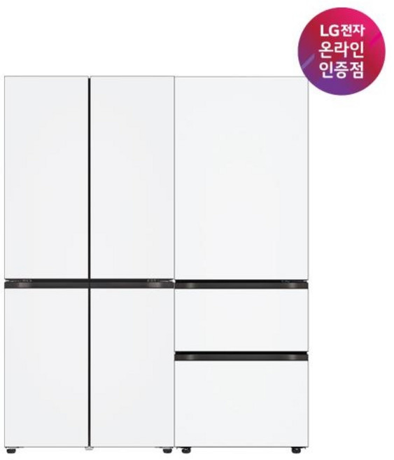(LG전자) DIOS(디오스) 오브제컬렉션 Fit&Max M516MQQ012S + Z334MQQ122S, 에센스화이트