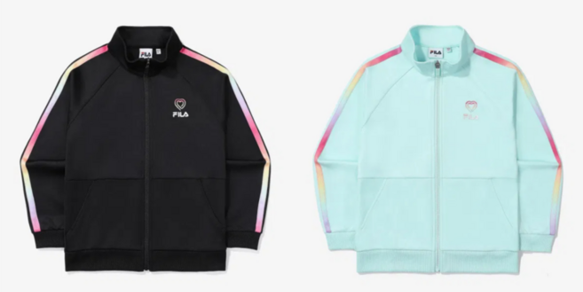 휠라키즈 FILA 헤리티지 하트 집업 봄자켓 FK2FTF1110F