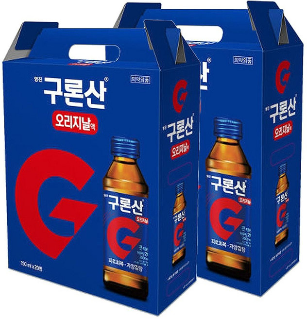 영진 구론산 오리지날 선물세트 150mlx40병, 150ml