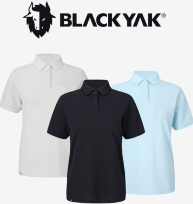 블랙야크 여성 친환경소재 반팔 티셔츠 브리디 카라 반팔티 1BYKTMU504