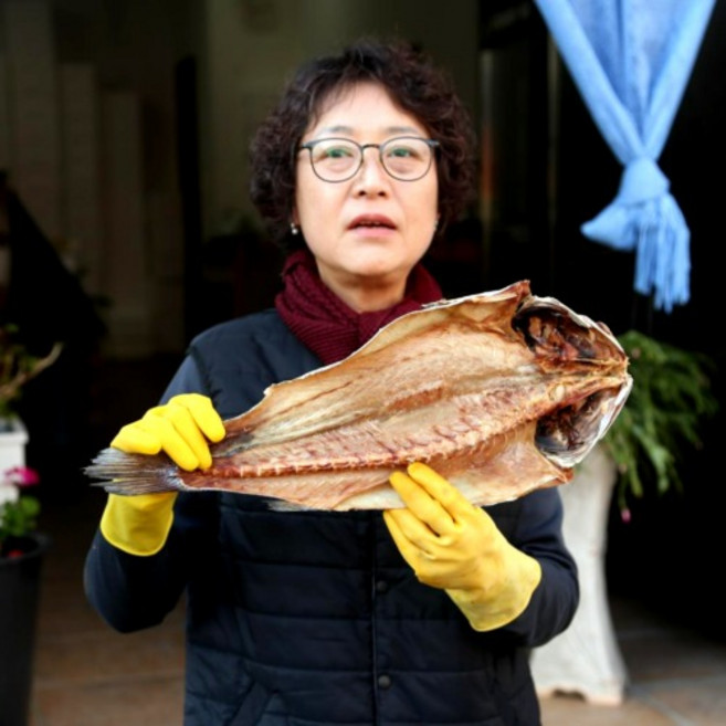 목포 국내산 반건조 민어 55cm~60cm 1마리 반건조생선