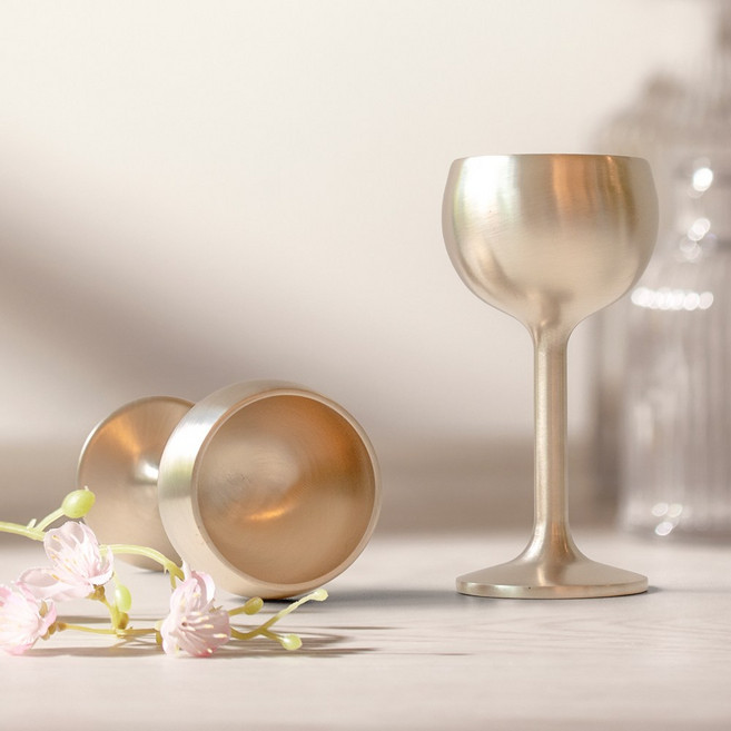 광명유기 소주잔 양주잔 술잔 2p세트, 없음, 1세트