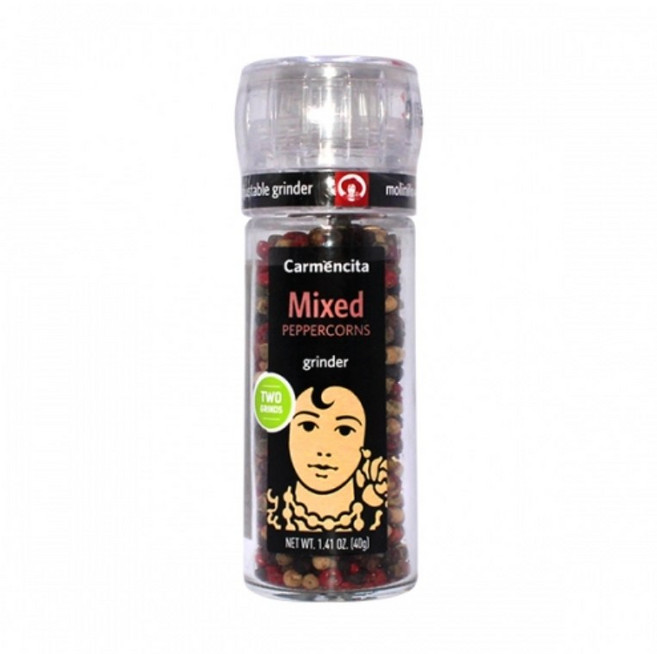 카르멘시타 혼합후추 그라인더, 40g, 3개