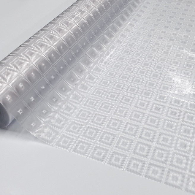 데코미 무점착 창문 시트지, KOR-404 무점착 창문시트지-피라미드