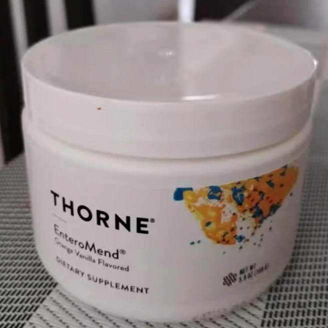 Thorne Research 쏜리서치 엔테로멘드 오렌지 바닐라 맛 168g Enteromend 커큐민 Curcumin 파이토솜 phytosome 글루타민 l글루타민 쏜땡땡 손땡땡, 1개 - 쿠팡