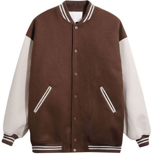 復古棒球外套 寬鬆休閒夾克