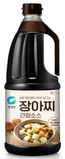 대상 청정원 장아찌 간장소스, 1.7L, 12개