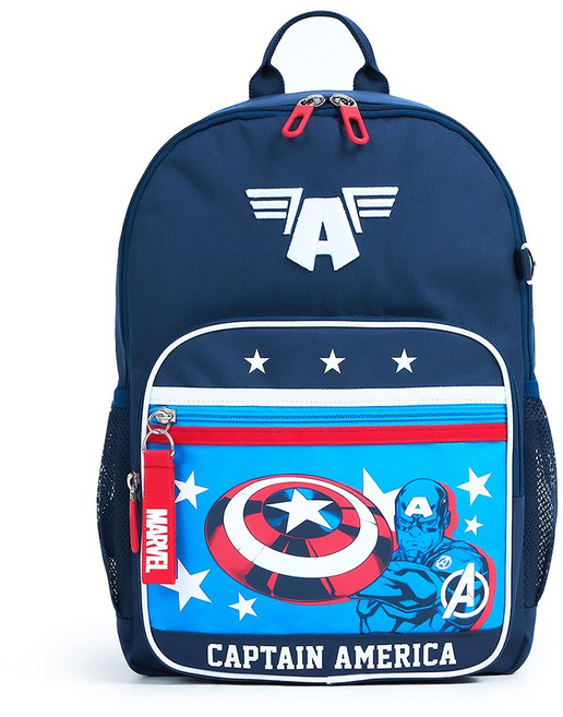 마블 캡틴 아메리카 초경량 초등학생 소풍배낭 MVS-SD11N