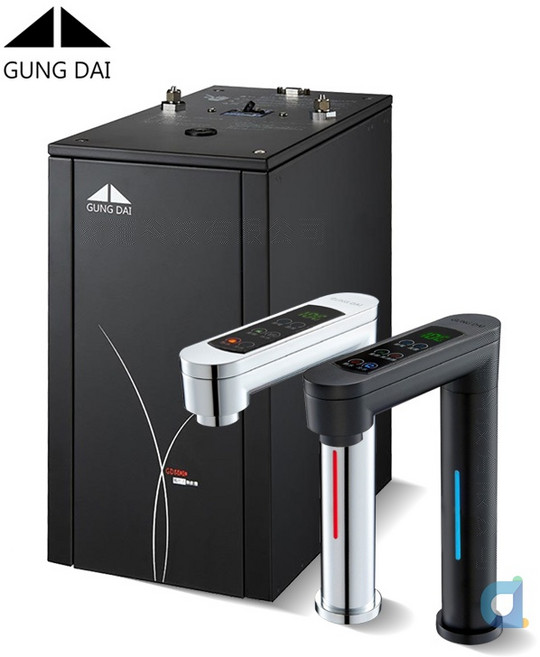 宮黛 GD-600 觸控式櫥下型冷熱雙溫飲水機, 其他過濾器歡迎詢價,黑色, GD-600, 黑色