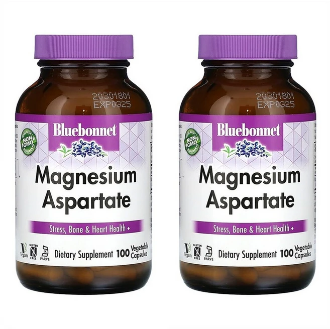 블루 마그네슘 아스파테이트 200mg, 2개, 100정 - 쿠팡