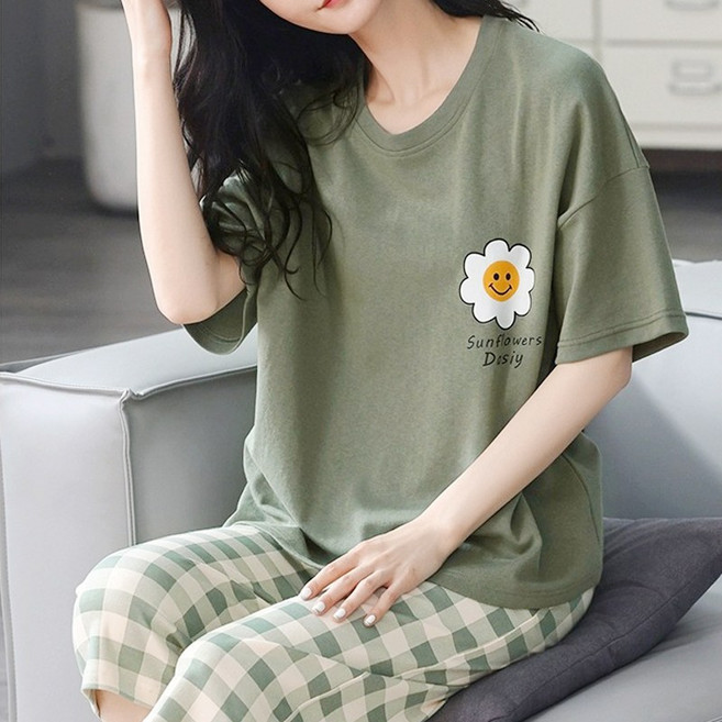 드마엘 보들보들 홈웨어 잠옷 반팔 파자마세트 10종