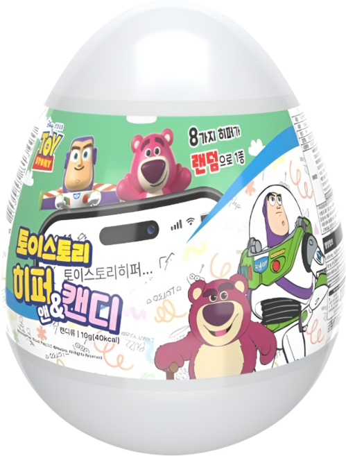 3위 - 토이스토리 히퍼앤캔디, 1개, 10g