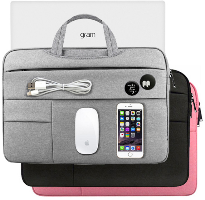 젤리 LG그램 노트북파우치 가방 15인치 16인치 17인치, 그램16(17) 네이비