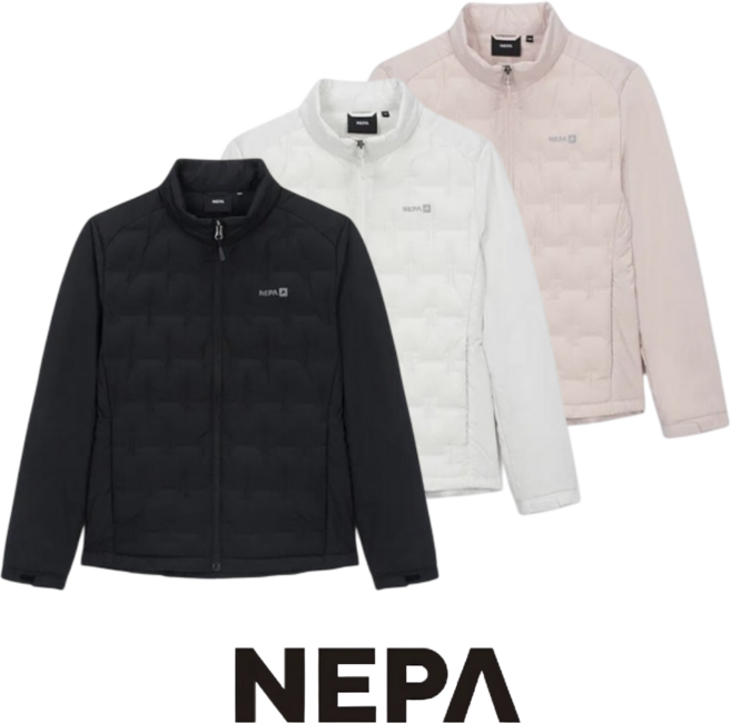 [백화점발송] 네파 여성 경량 패딩 구스 다운 간절기 등산 캠핑 운동 하이킹 조깅 러닝 내피