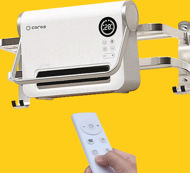 벽안뚫는 방수 욕실용 난방기 온풍기 전기 히터 화장실 가정용 온열기 샤워실 난로 사무실