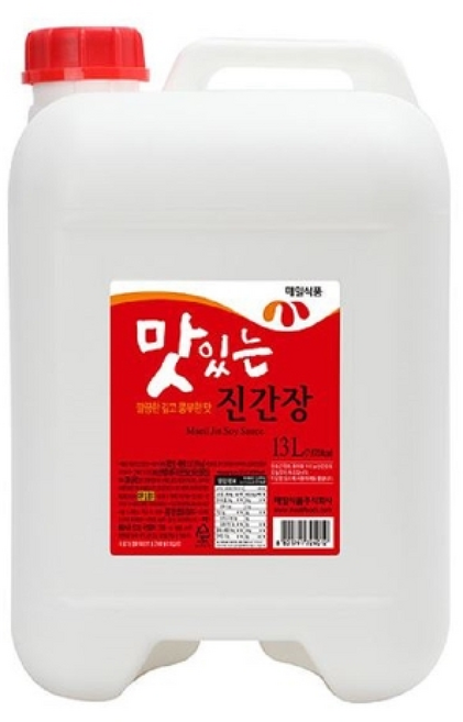 매일식품 진간장 13L 맛있는 13k, 1개
